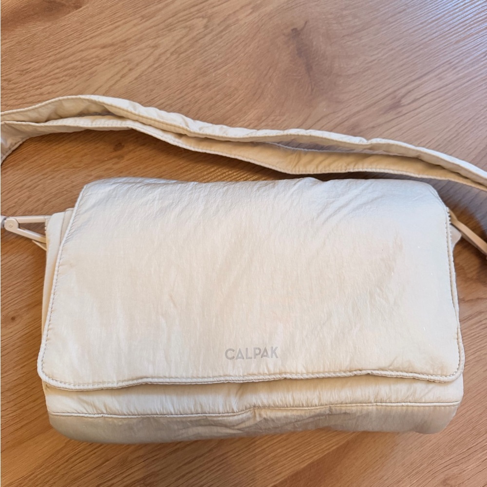 Calpak Convertible Stroller Caddy Crossbody in Oatmeal